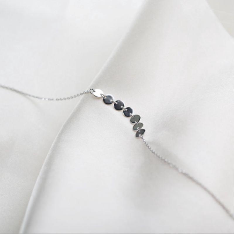 Dây chuyền liền mặt khoen tròn YN JEWELRY