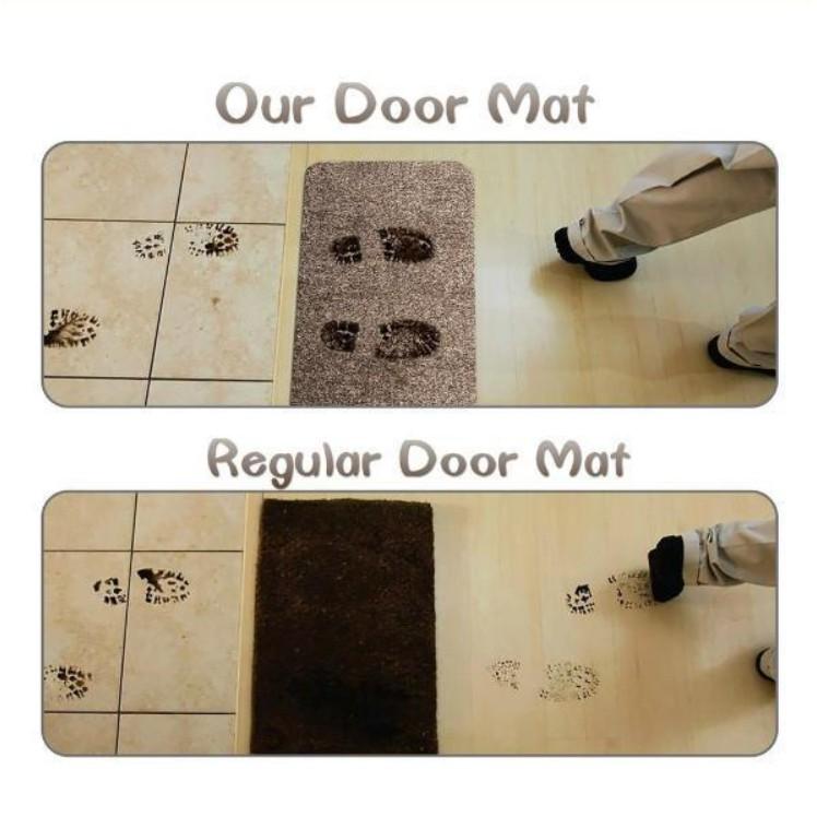 Thảm Cửa Siêu Thấm chất liệu mịn Clean Step Door Mat - ShopToro - AsiaMart