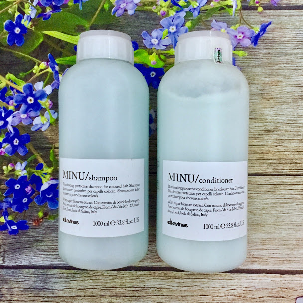 Bộ dầu gội xả Davines Minu dành cho tóc nhuộm Shampoo &amp; Conditioner 1000ml