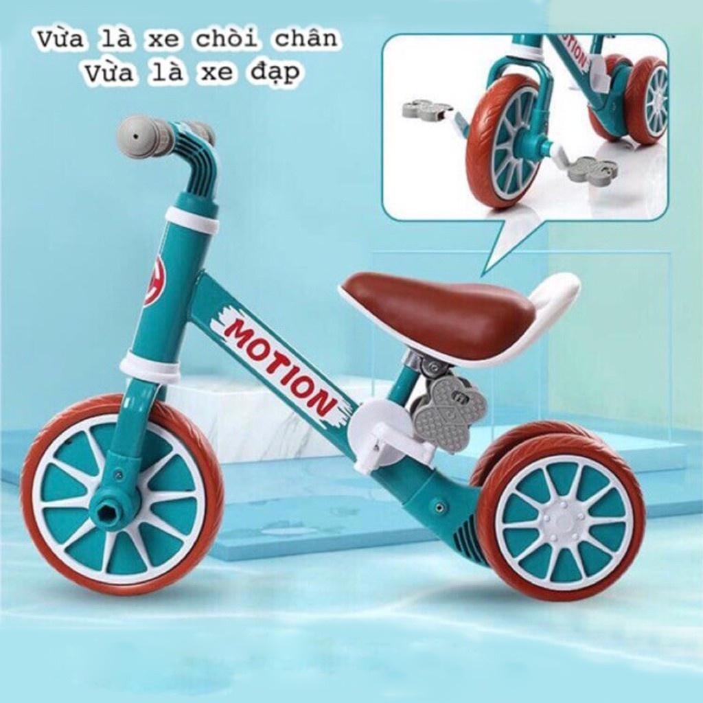 XE CHÒI CHÂN MOTION XE THĂNG BẰNG 3 BÁNH KẾT HỢP XE ĐẠPQUÀ TẶNG CHO BÉ PHIÊN BẢN NÂNG CẤP 2021