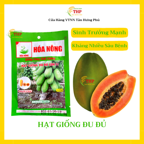Hạt giống Đu Đủ Lùn F1 | Hạt Giống | gói 5 hạt
