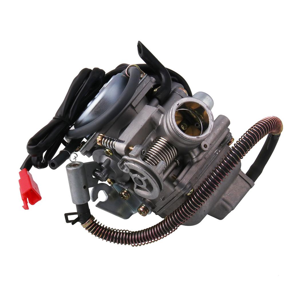 Motorcycle Alloy 24mm Intake Carburetor Carb for GY6 125 150CC 4 Stroke Engine Scooters ATV