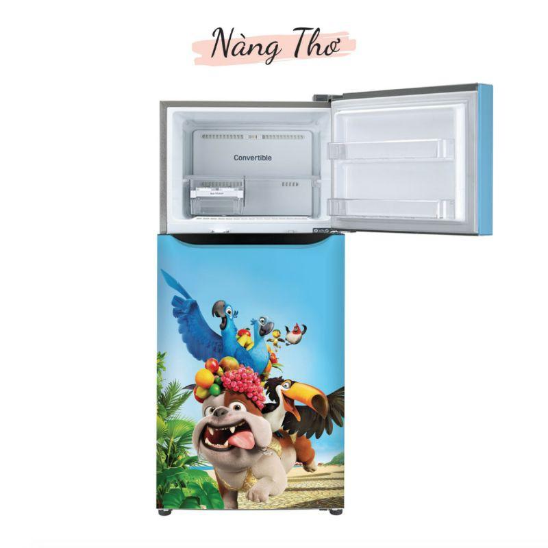 Decal dán tủ lạnh SIÊU NÉT