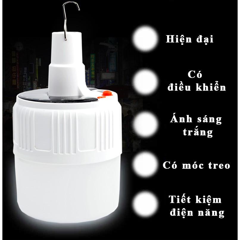 Bóng đèn tích điện 24-42 LED điều khiển từ xa 24h
