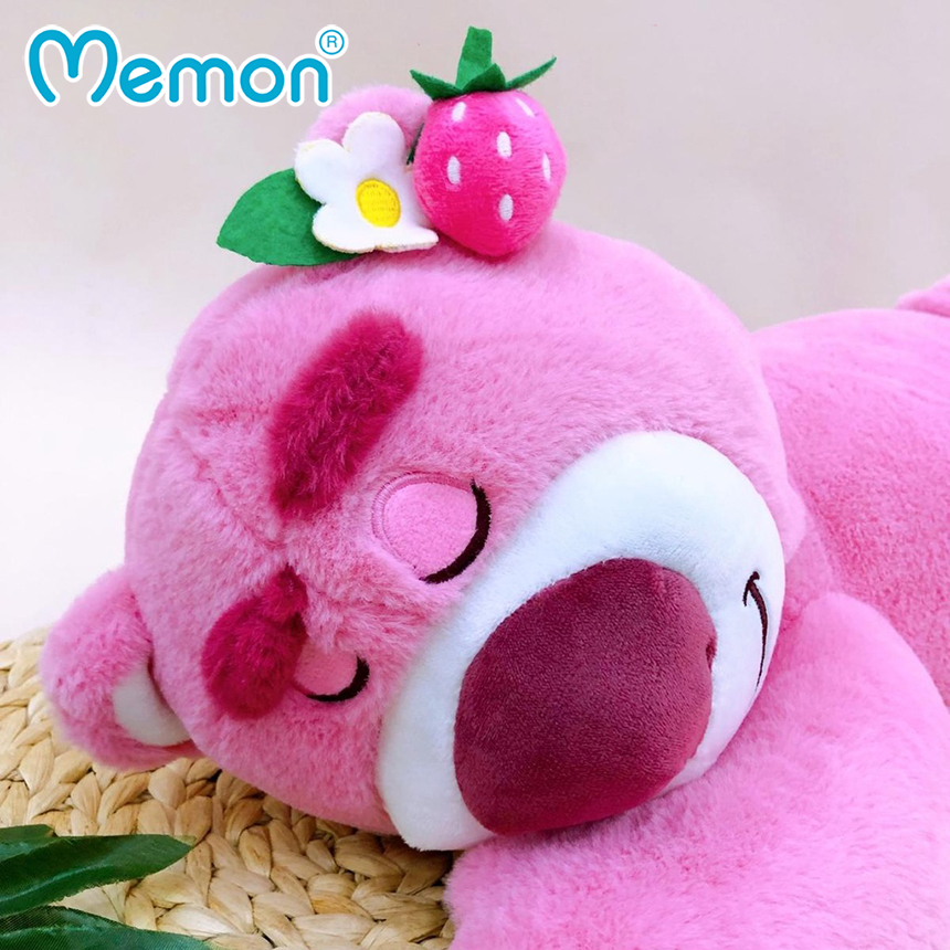 Bộ Chăn Mền Lotso Tai Dâu Nằm Cao Cấp Memon