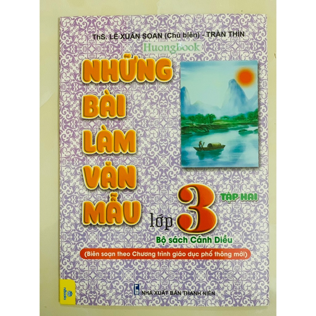 Sách - Những Bài Làm Văn Mẫu Lớp 3 Tập hai - Biên Soạn Theo Chương Trình GDPT Mới - Cánh Diều