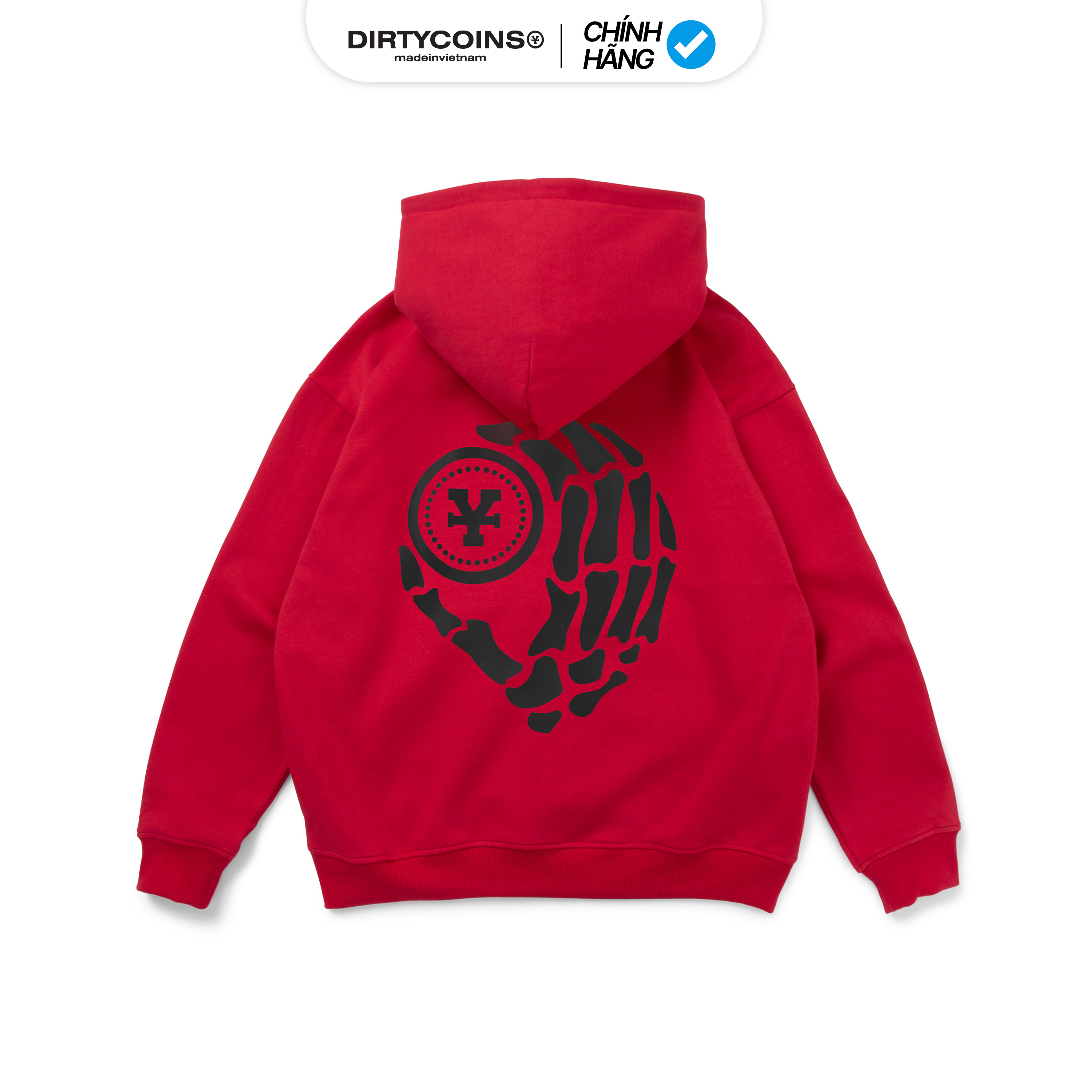 Áo Khoác DirtyCoins Logo Relaxed Hoodie
