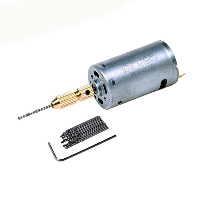 Khoan Mini Siêu Khỏe chế từ Động Cơ 335 và Phụ Kiện V1