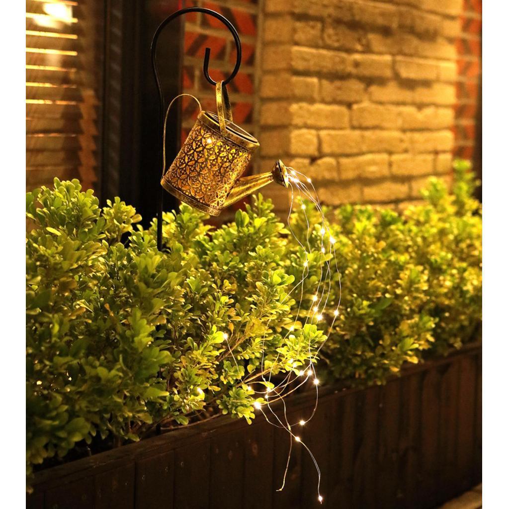 Solar Lights LED String Light Kettle Light for Lawn Walkway Decor