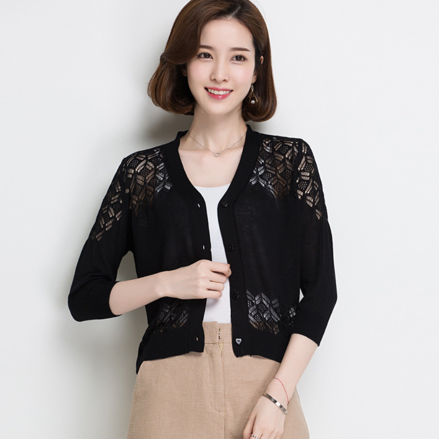 Áo Cardigan Nữ Duyên Dáng ALN040 MayHomes Áo Khoác Kiểu Nhẹ Và Cute