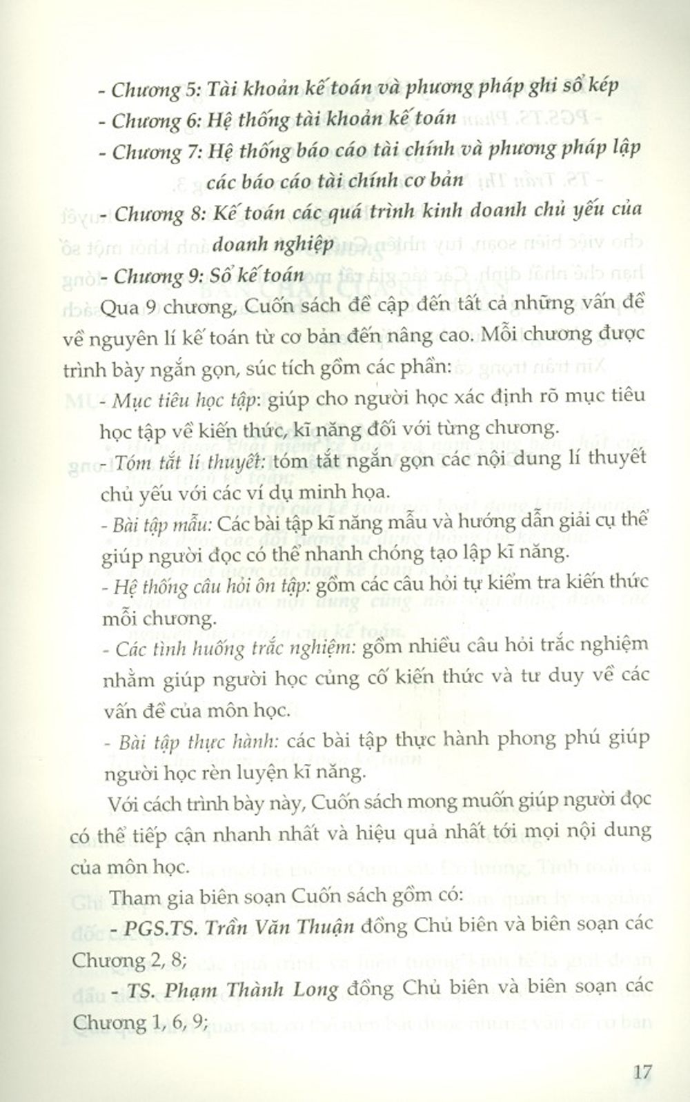 NGUYÊN LÝ KẾ TOÁN (Dành Cho Các Ngành Kế Toán, Kiểm Toán, Ngân Hàng, Tài Chính, Kinh Tế Và Quản Trị Kinh Doanh)