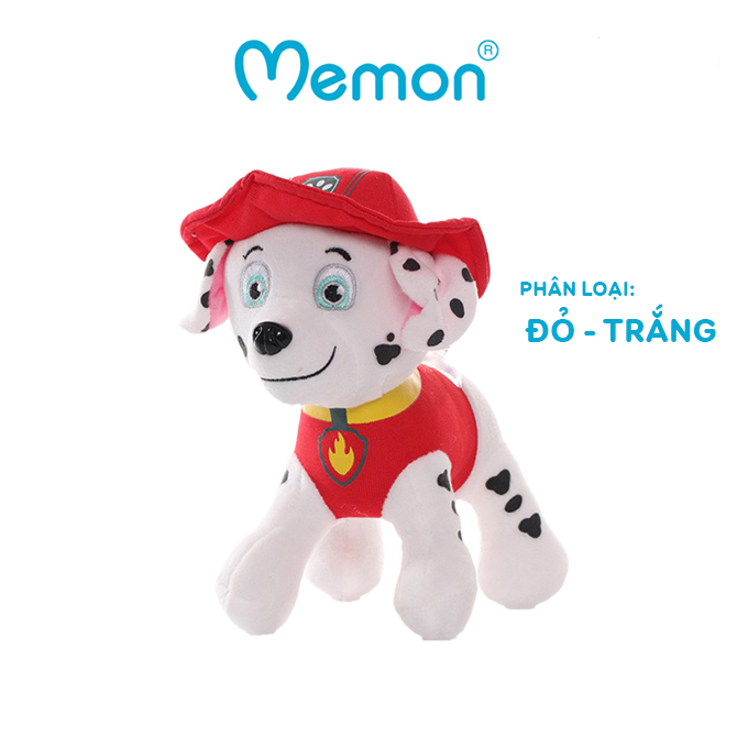 Gấu Bông Chó Cứu Hộ Cao Cấp - Hàng Chính Hãng Memon - Đồ Chơi Thú Nhồi Bông Chó Cứu Hộ, Bông Gòn PP 3D Tinh Khiết, Đàn Hồi Đa Chiều, Bền Đẹp, Mềm Mịn, An Toàn Cho Người Sử Dụng