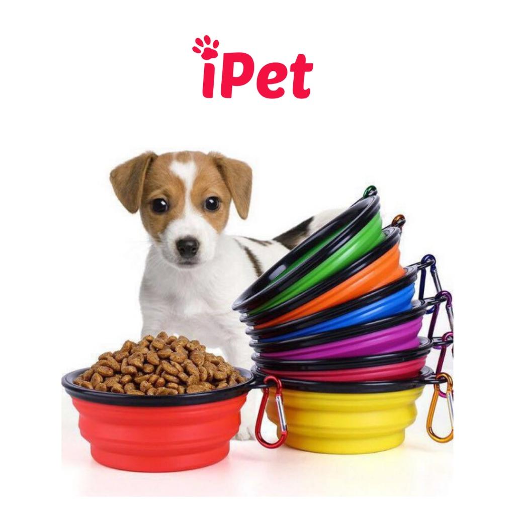 Bát Ăn Cho Chó Mèo Silicon Tiện Lợi - iPet Shop