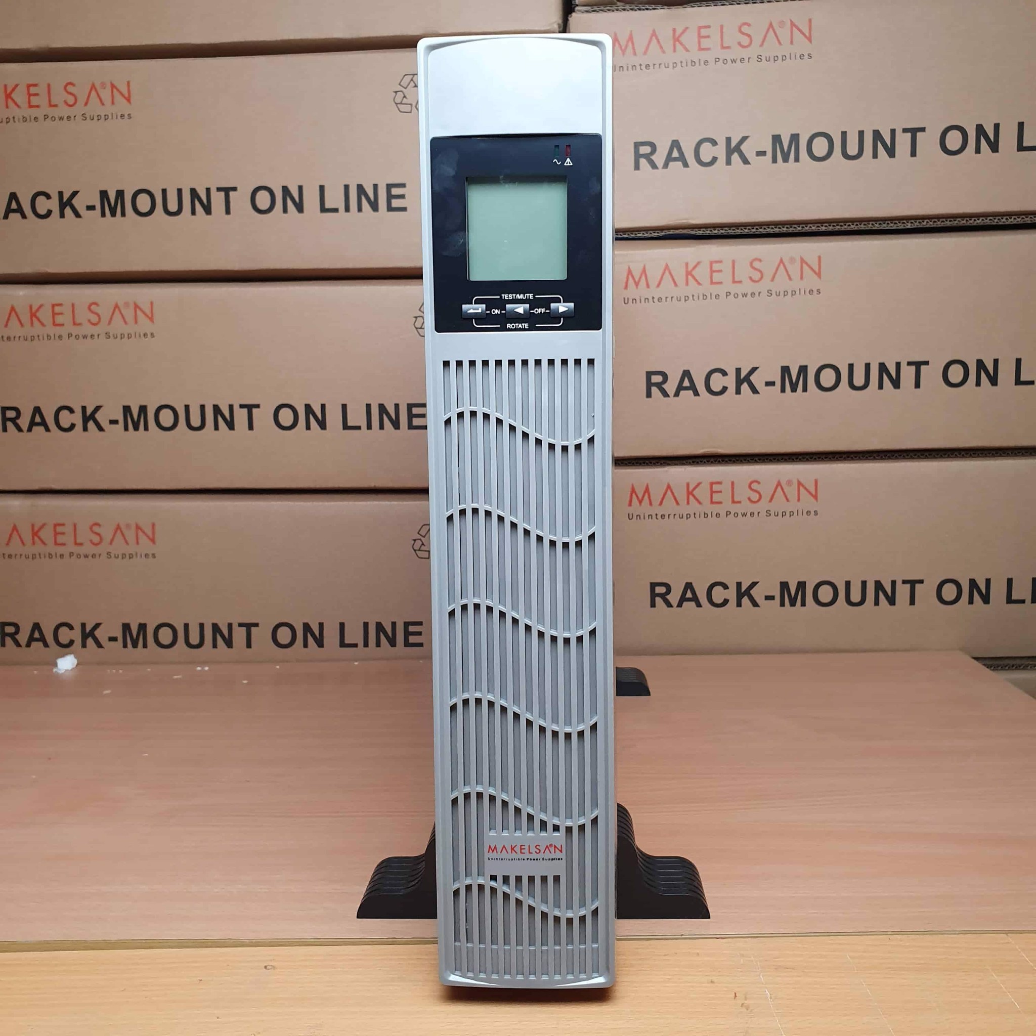 Bộ Lưu Điện UPS 3kVA Online Rack Tower - Makelsan ( Thổ Nhĩ Kỳ ) Hàng Nhập Khẩu Chính Hãng