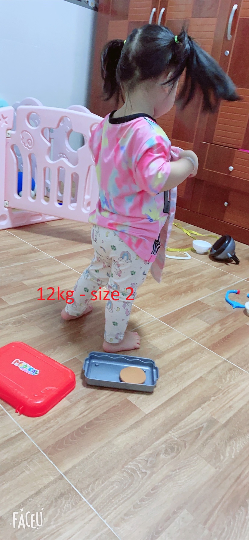 (VẢI XUẤT DƯ XỊN) SET 5 QUẦN LEGGING DÀI/ QUẦN DÀI HOẠ TIẾT THUN COTTON 4 CHIỀU CHO BÉ GÁI 9-41KG