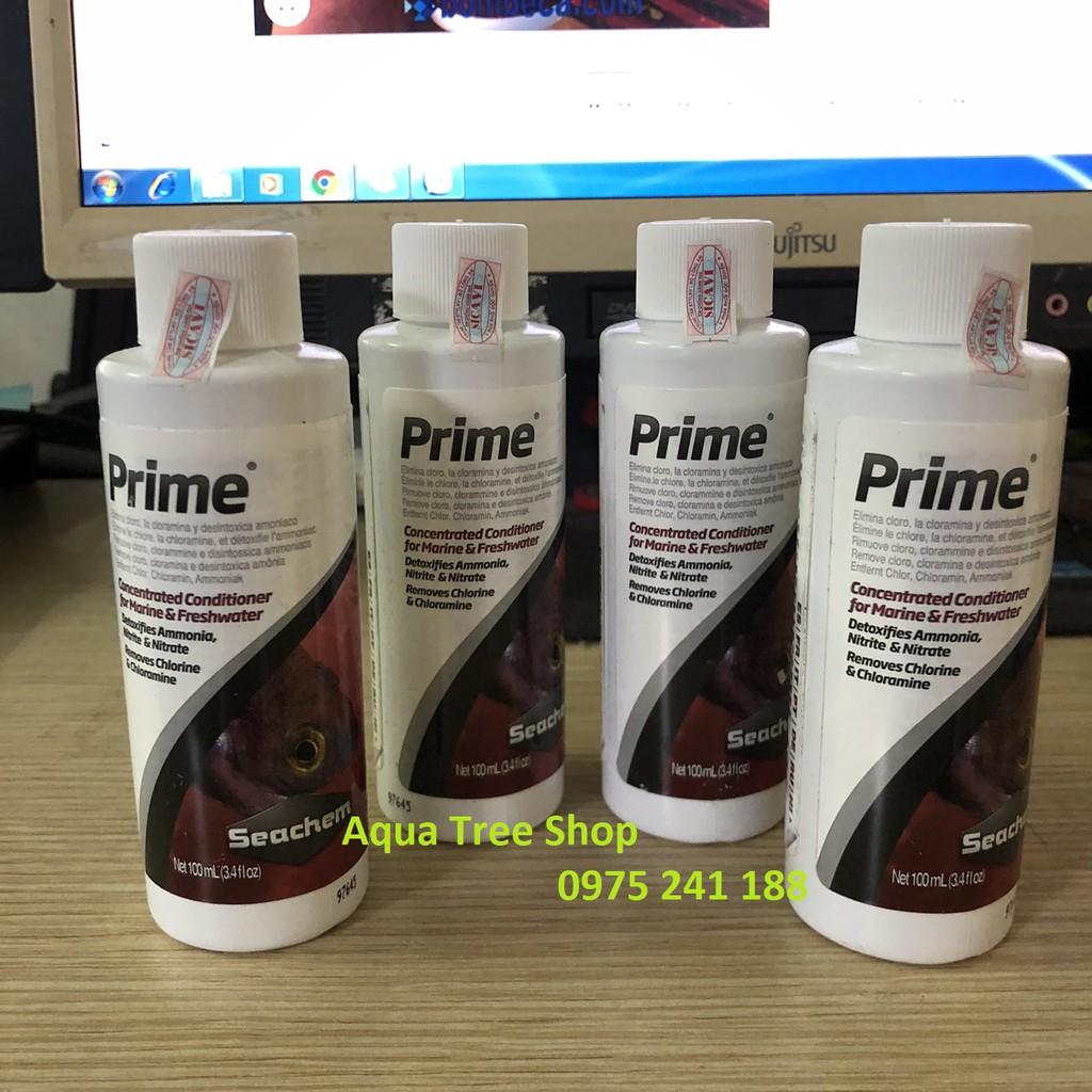 Seachem Prime dung dịch xử lý nước cho bể cá cảnh
