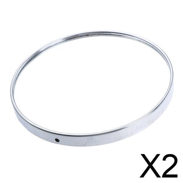 2x2x Magnifying Makeup Mirror Dual Side Bathroom Round Vanity Mirrors 5 inches