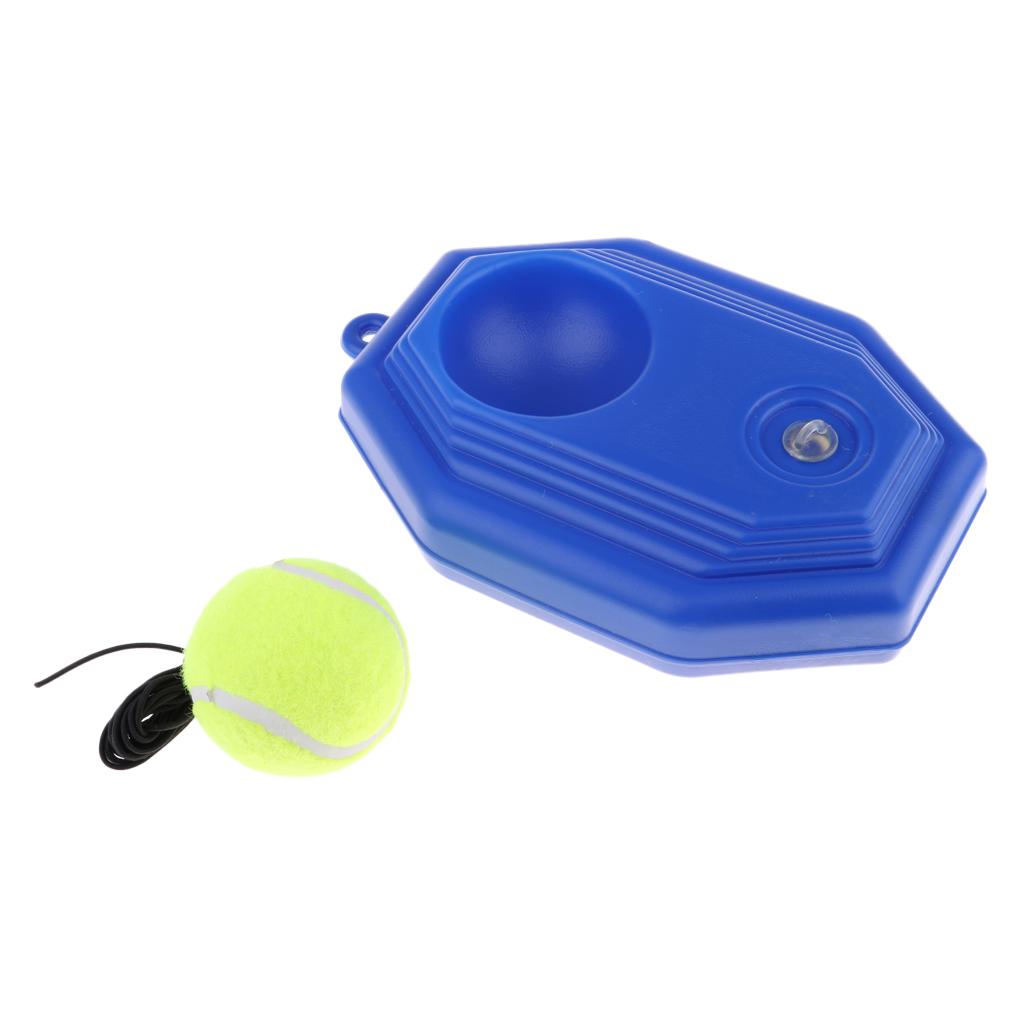 Tennis Training Tool Sport Exercise Ball Trainer Practice With Base
