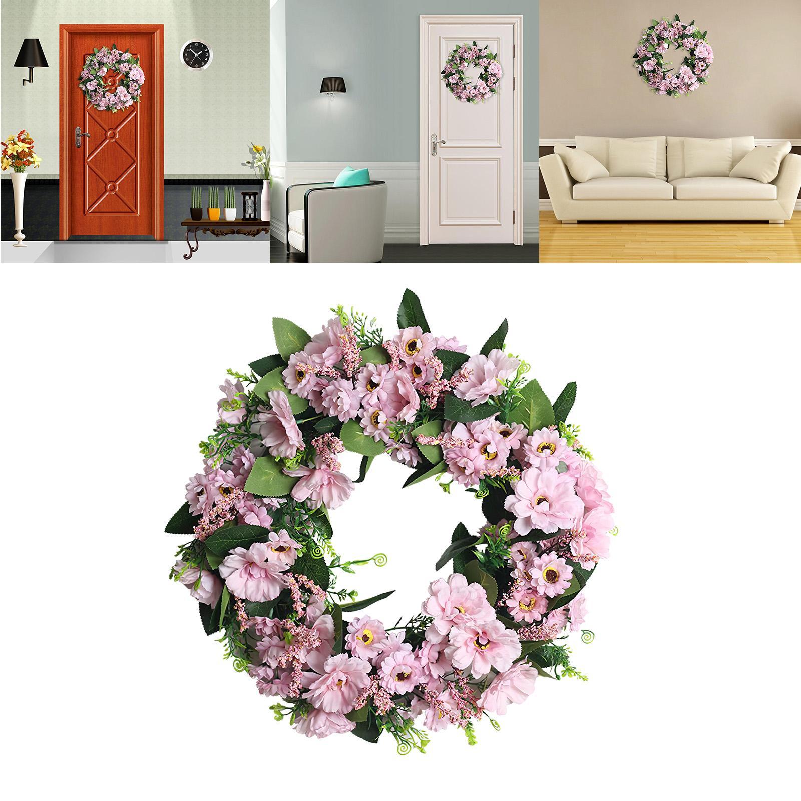 Flower Wreath Front Door Wreath Party Wedding Decor