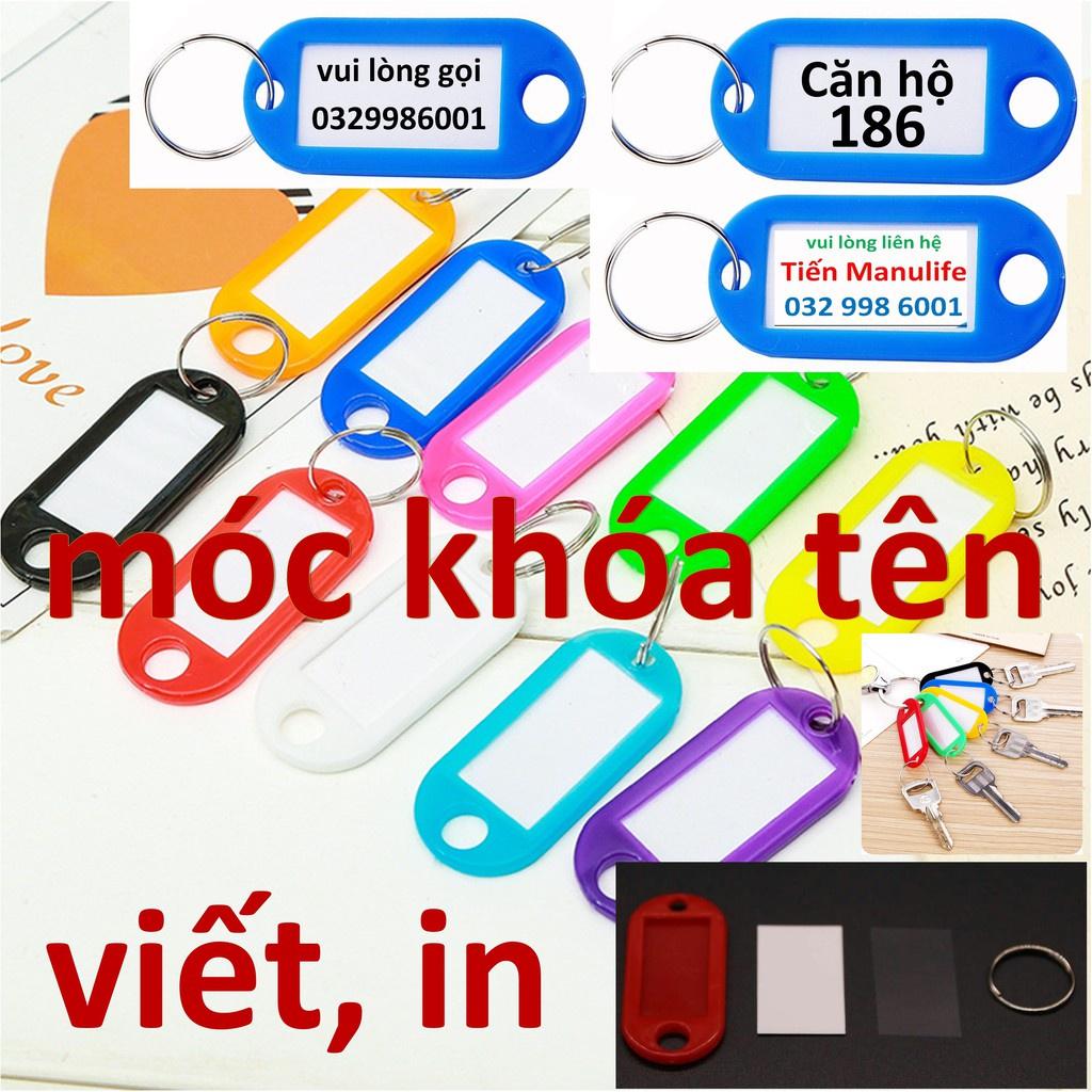 Móc khóa giá 1k Thẻ chìa khóa name tag đánh dấu Thẻ tên tag name MK1 MK2 MK3 MK4 MK5 Móc chìa khóa SQ-3308 Key tag ddcg