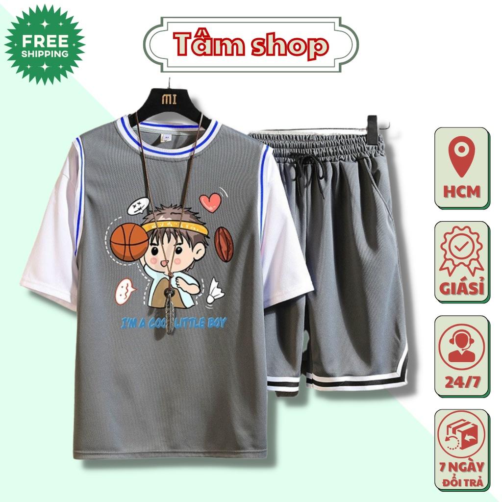 Đồ Bộ Thể Thao Nam Nữ LITTLE BOY- Set Quần Áo bốn mùa đẹp cao cấp mặc nhà đi chơi thoải mái 02