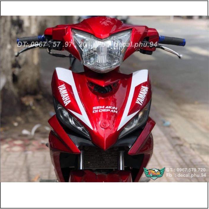 Tem Exciter 135 Movistar trắng đỏ