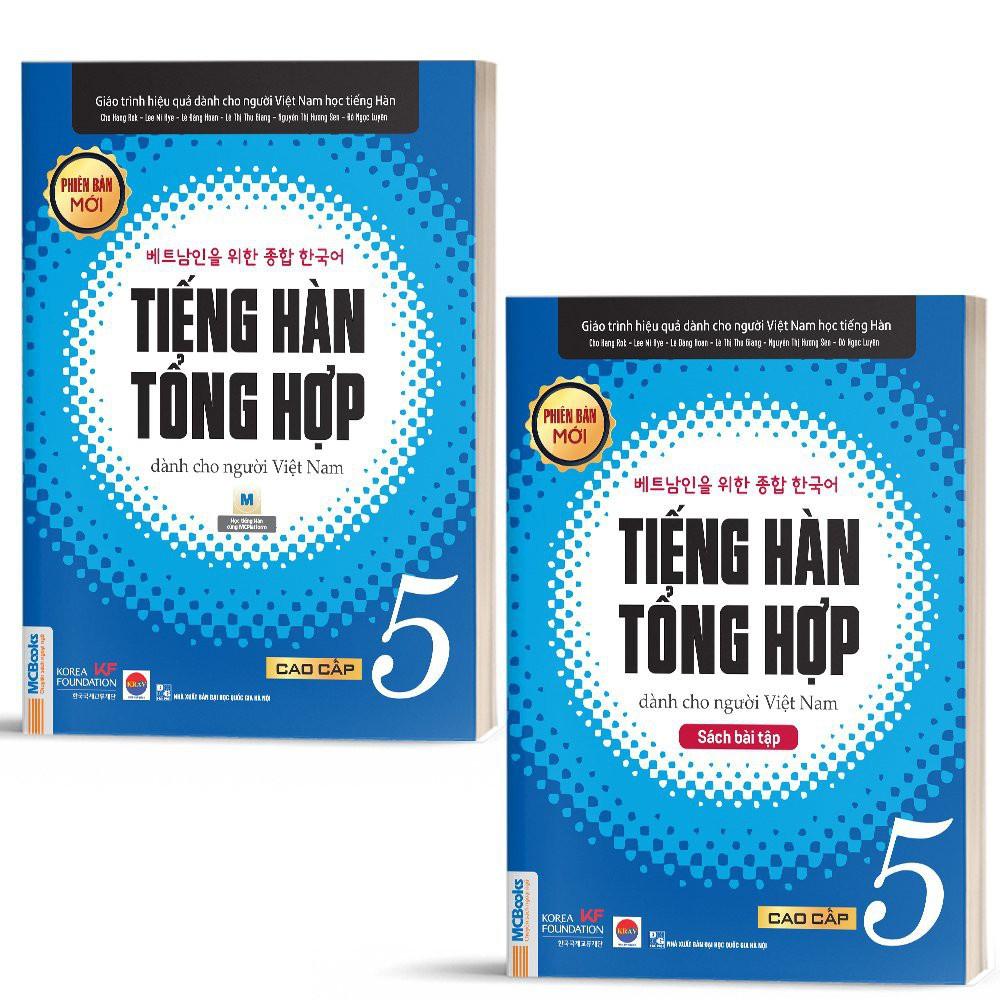 Bộ Sách - Combo Tiếng Hàn Tổng Hợp Dành Cho Người Việt Nam Cao Cấp 5