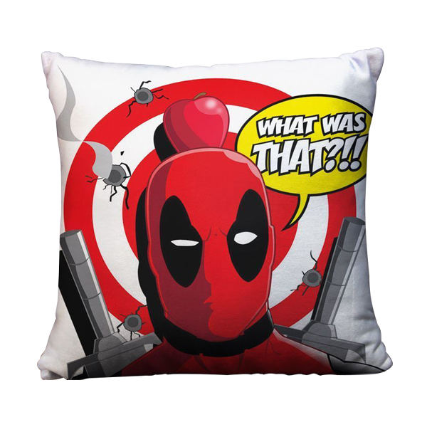 Gối vuông Deadpool đội cà chua - GVFF125