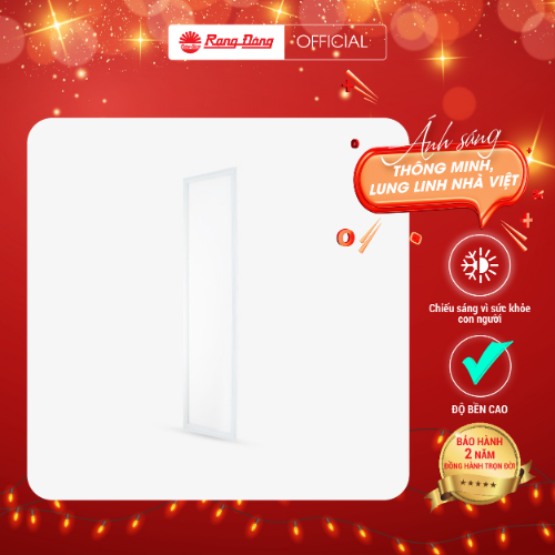 Đèn LED Panel Smart điều khiển từ xa bằng Wifi và giọng nói 40w Chính Hãng Rạng Đông Model: D P02 30x120/40W.WF