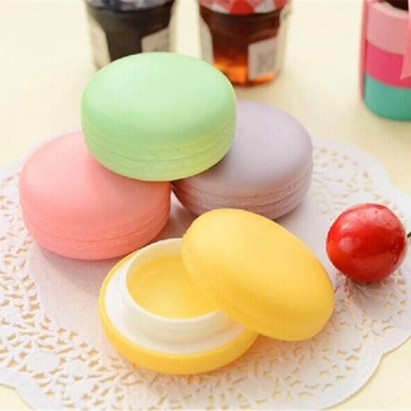 HỦ MACARON NHIỀU MÀU 10G XINH XẮN - DÙNG ĐỰNG SON - KEM - TRANG SỨC