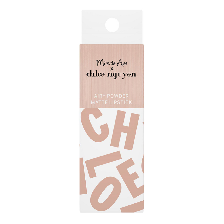 Son Thỏi Lì Miracle Apo x Chloe Nguyễn Holiday Collection Lipstick (4g)