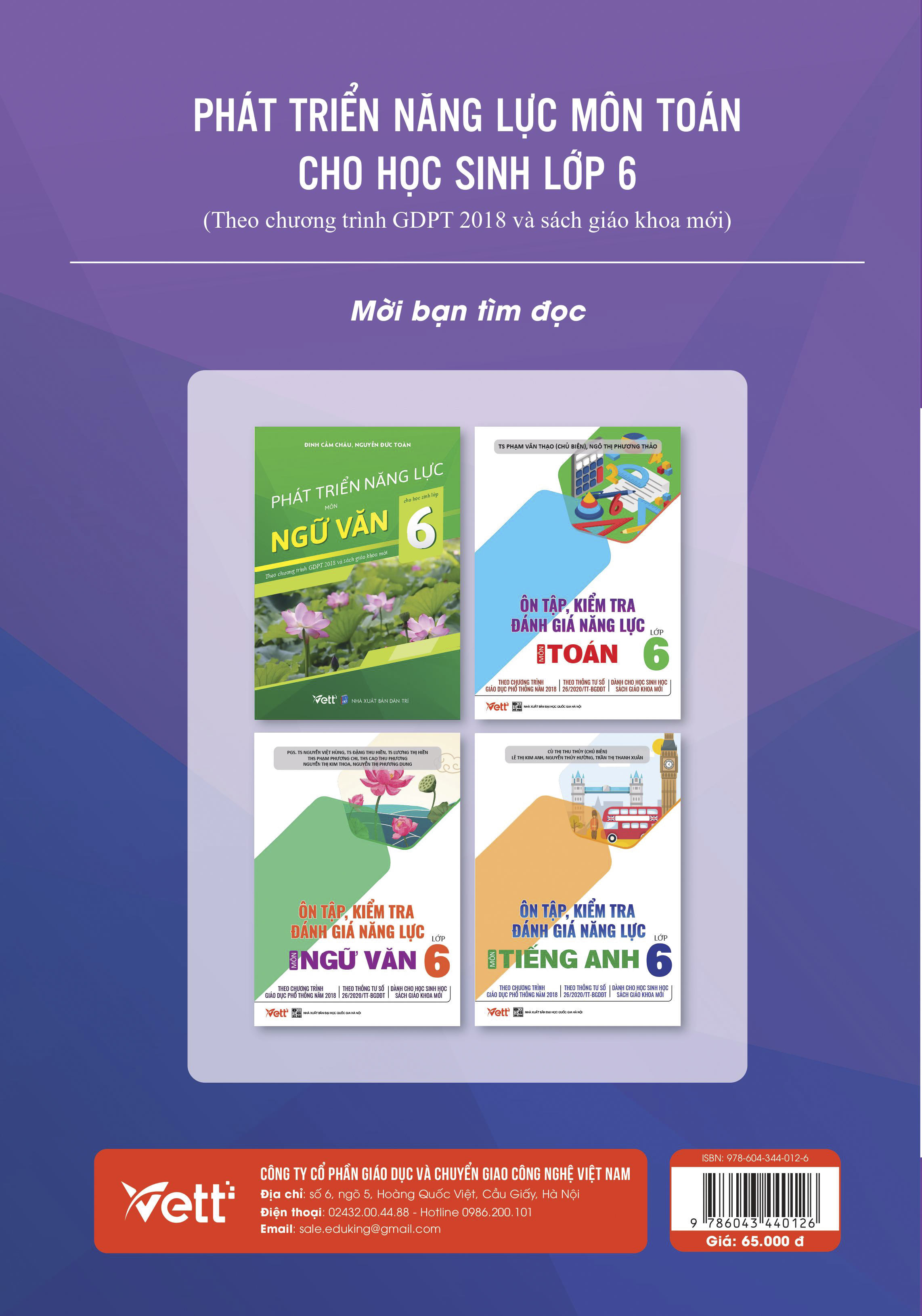 Phát Triển Năng Lực Môn Toán Cho Học Sinh Lớp 6