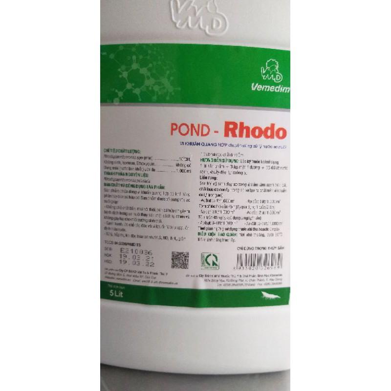 pond_ Rhodo vi sinh quang học vemedim