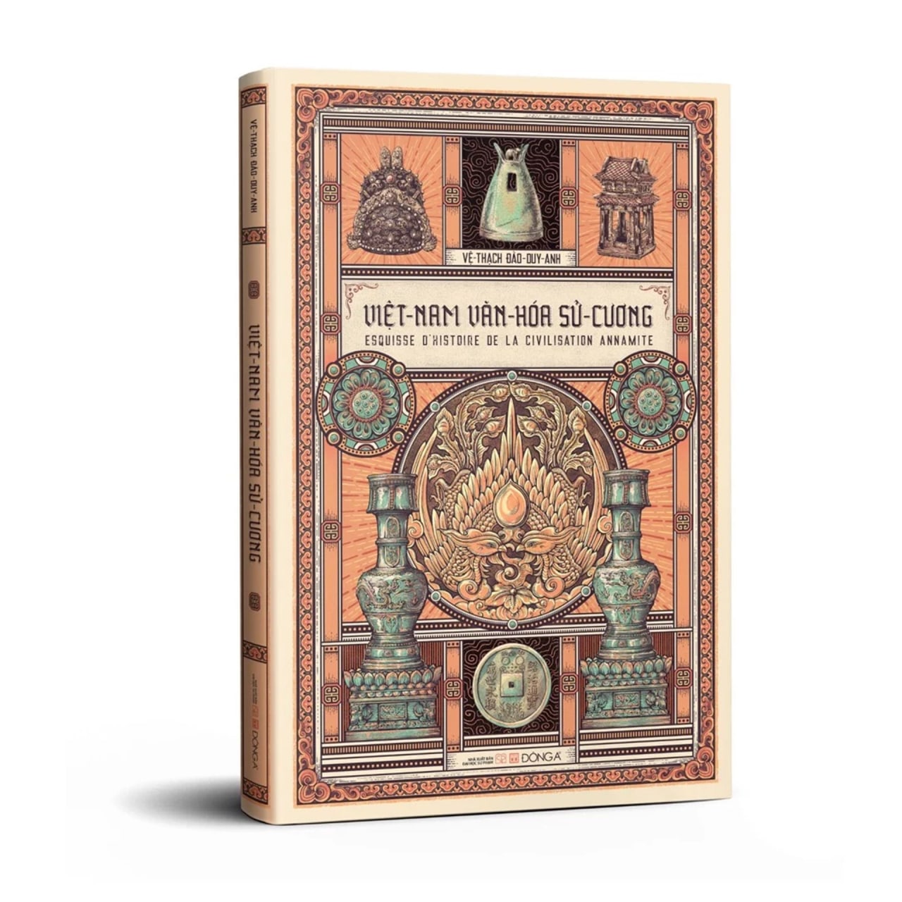 Combo 2 cuốn: Việt Nam sử lược (Bìa cứng - Ấn bản kỉ niệm 100 năm xuất bản lần đầu) + Việt Nam văn hoá sử cương