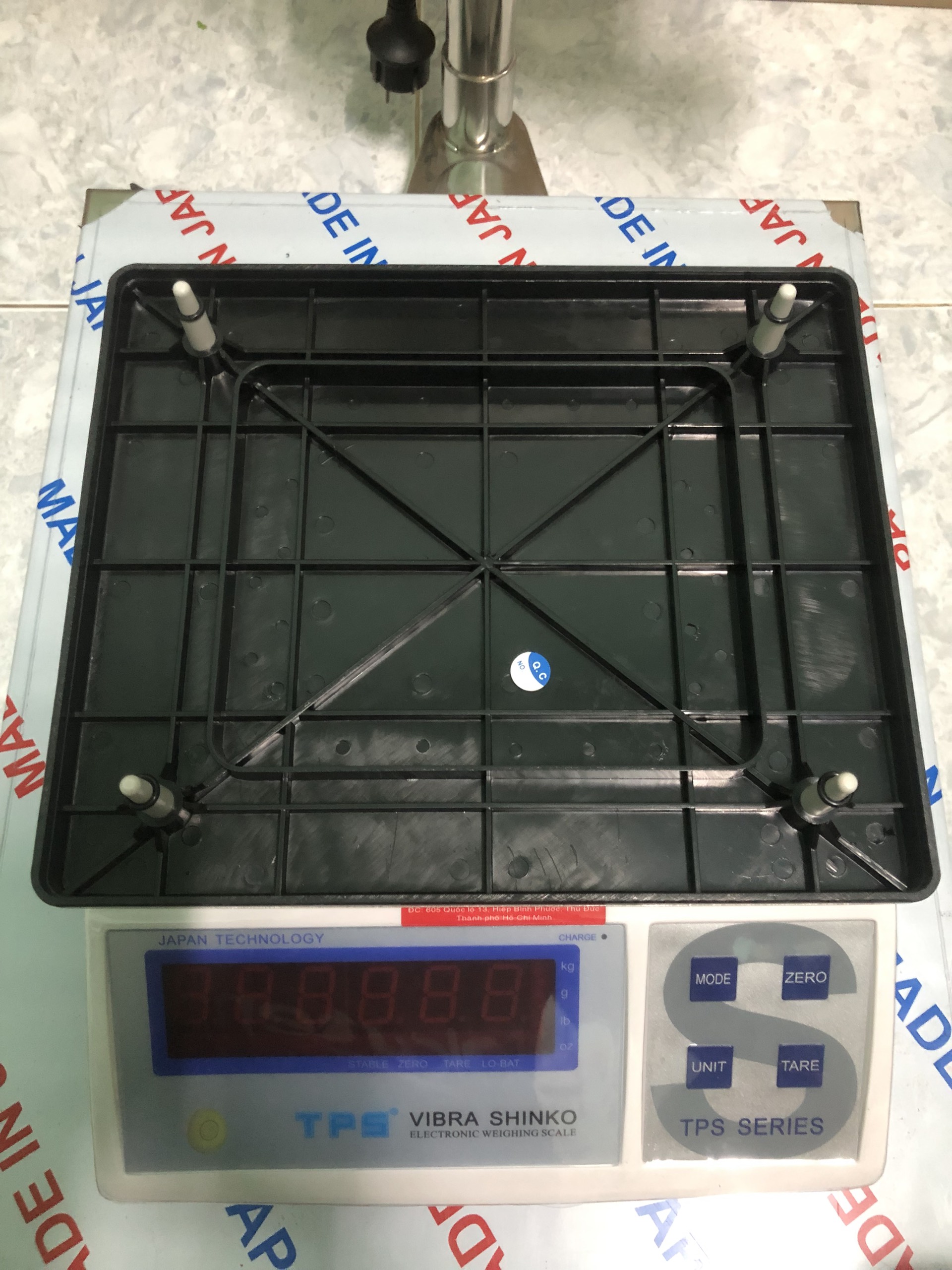 Cân Điện Tử VIBRA SHIKO TPS 15 KG 0.5 G