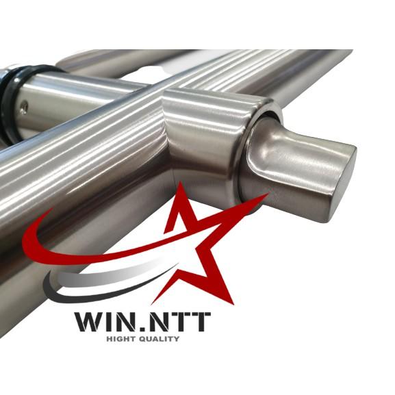 Tay Nắm Cửa Kính Cường Lực, Cửa Nhôm - Tay Inox Xước 1M5 x 1130