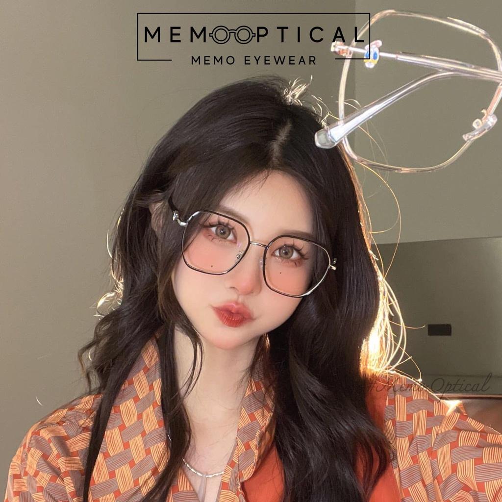 Gọng Kính Cận Hàn Quốc Dáng Vuông Vịt Donald Cao Cấp Memo Eyewear DN202