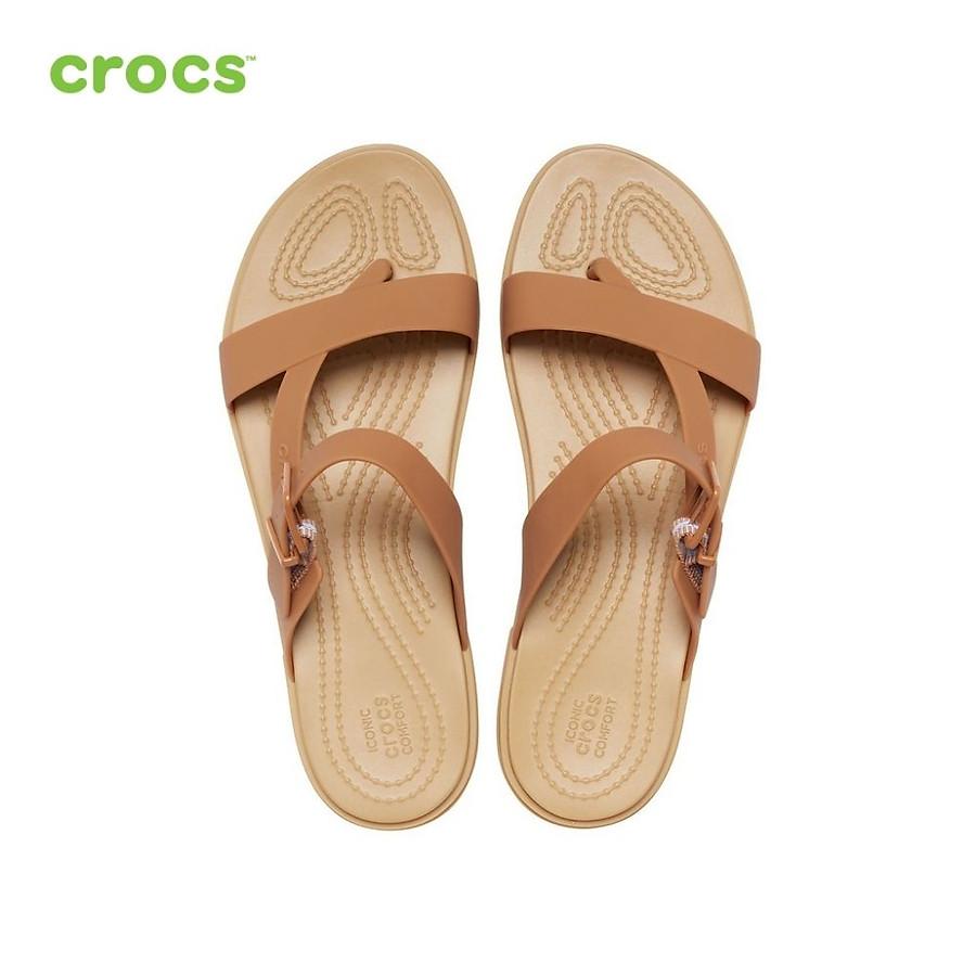 Dép Xỏ Ngón Nữ Crocs Tulum 206108-277