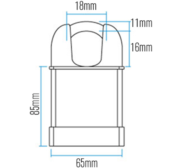 Khóa Granit 37 RK Series ABUS (60mm)