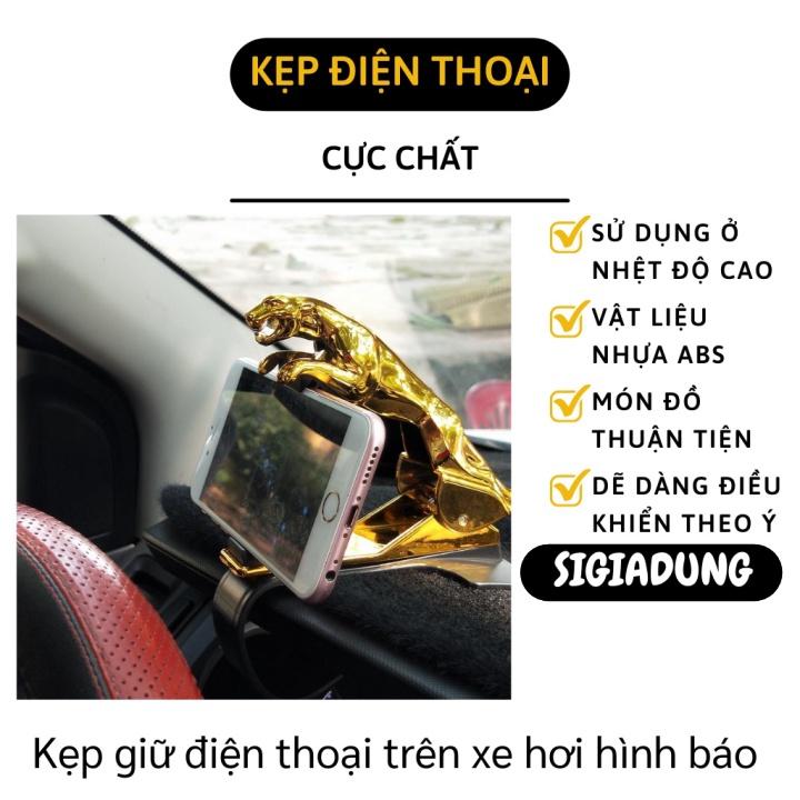 Giá Đỡ Điện Thoại Ô Tô - Kẹp Giữ Điện Thoại - Taplo Hình Báo Trang Trí Xe Hơi 9381