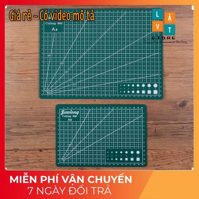 Bảng cắt làm đồ thủ công, tấm lót siêu cứng - Cutting Mat khổ A2,A3, A4, A5 - Dày 3mm