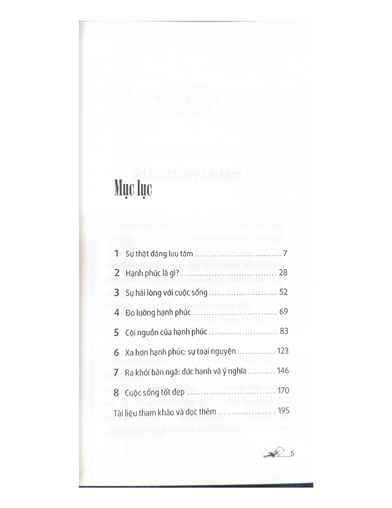 Sách Dẫn Luận Về Hạnh Phúc