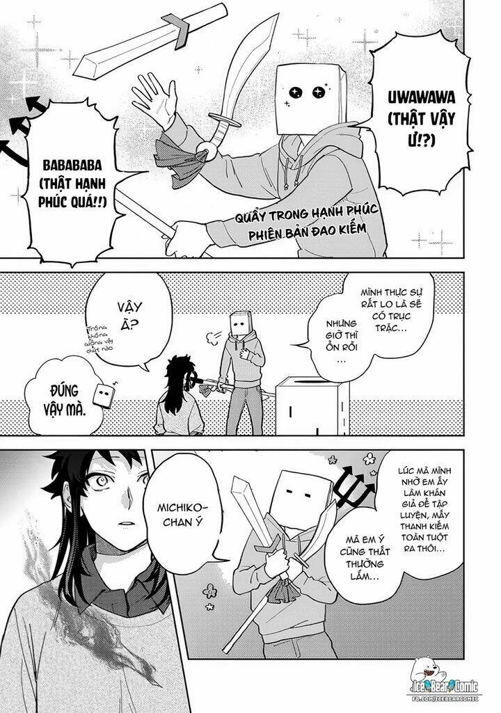 chàng túi giấy đang yêu chapter 9 7