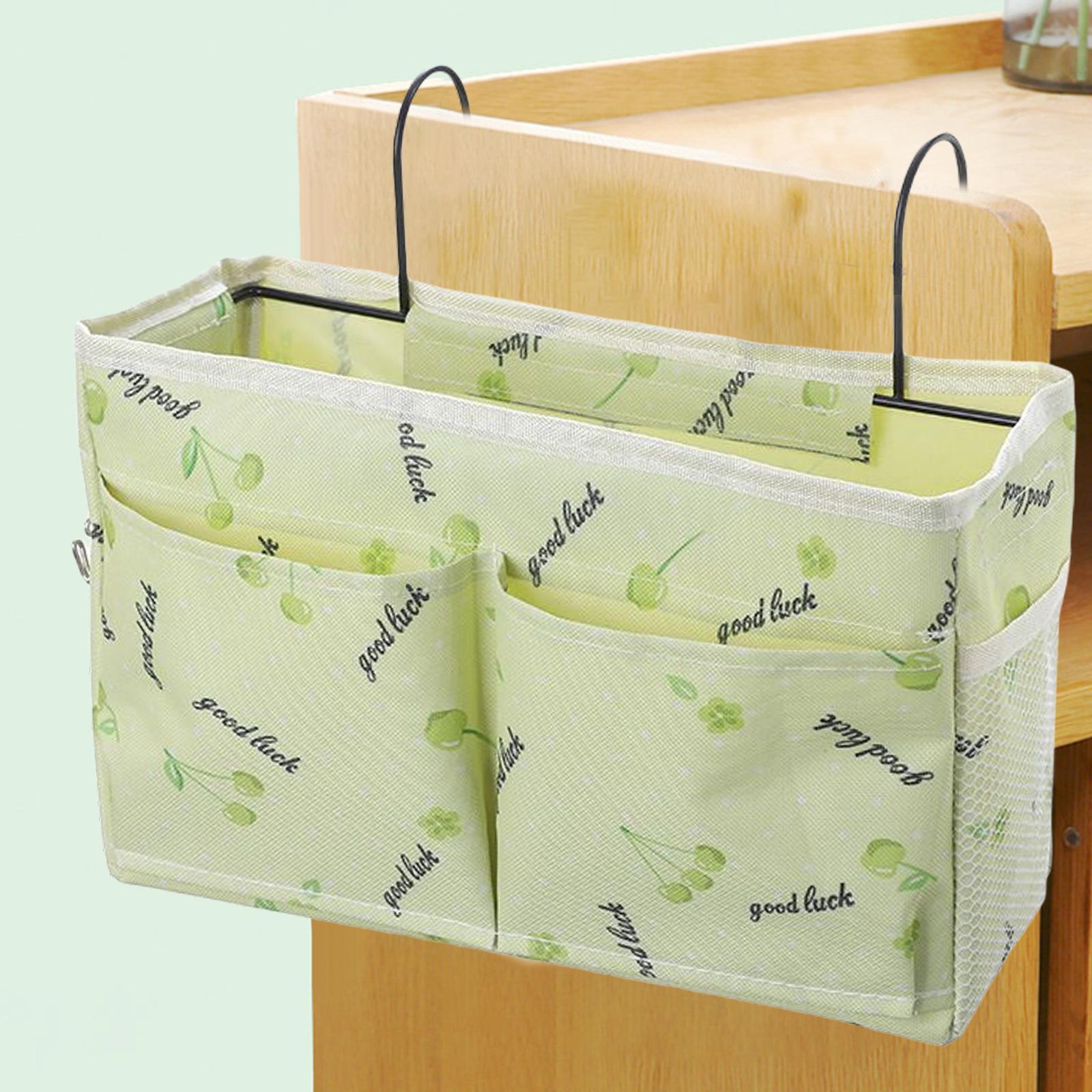 Bedside Caddy-Sundries Bag Hanging Bunk Bed Storage Organizer, Bedside Pocket Storage Bag for Mobile