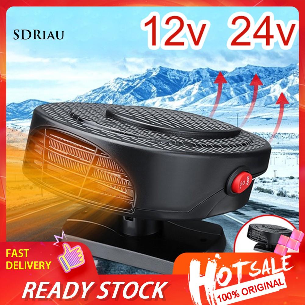 Quạt Sưởi Cửa Sổ Xe Hơi 12 / 24v