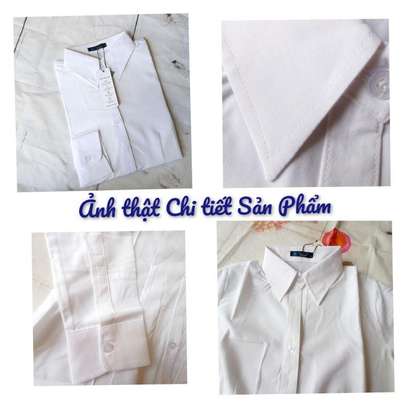 áo sơ mi trắng công sở nữ cao cấp form Mai An