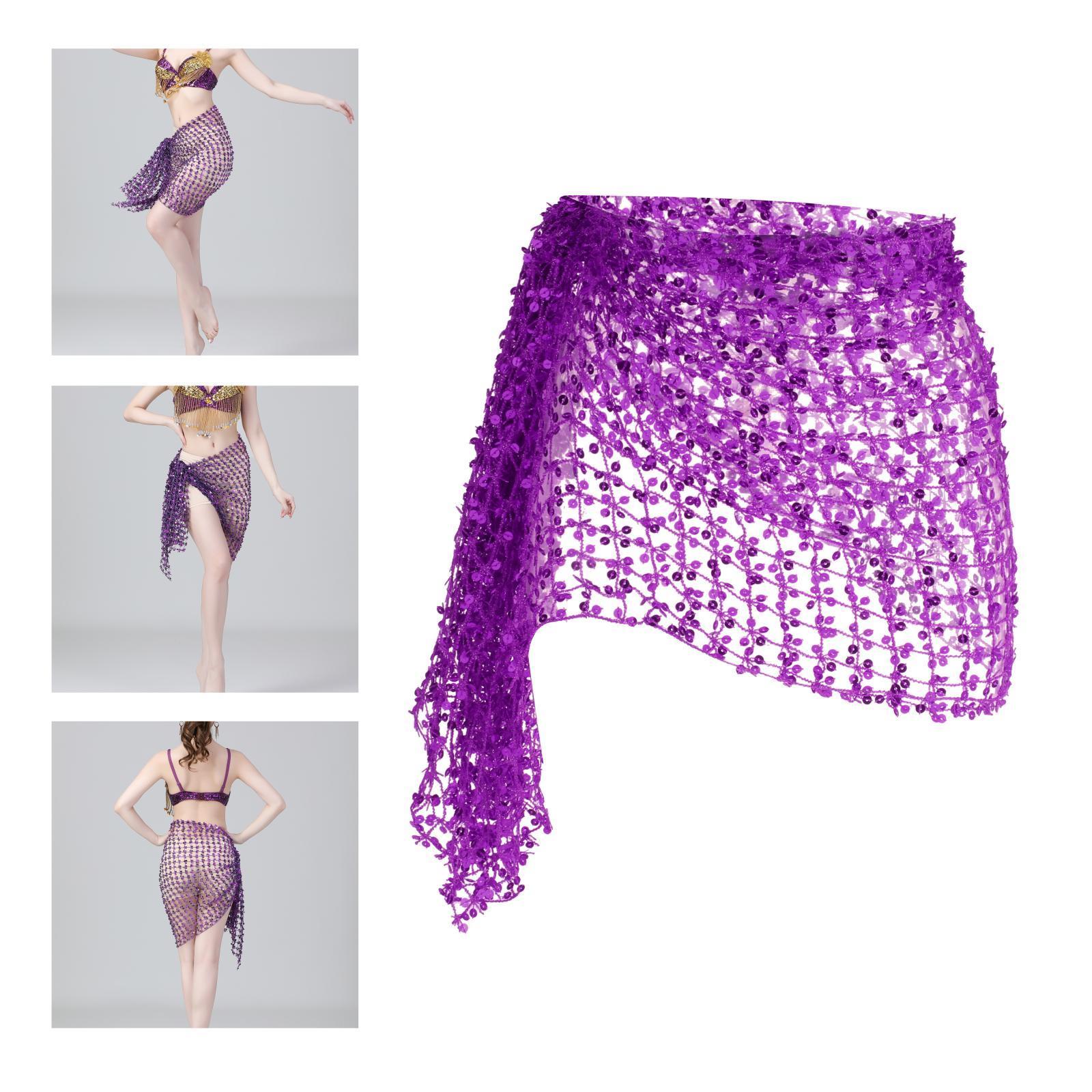 Style Belly Dance Hip Scarf Costumes Performance Hipscarf Skirt Outfits