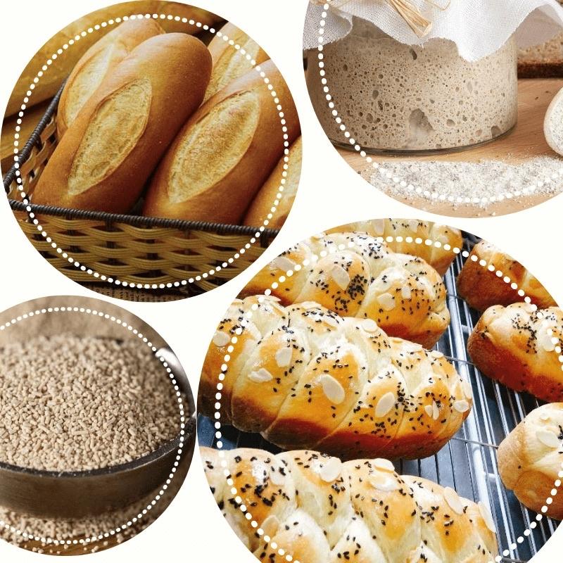 Men Nở Ngọt, Men Lạt Khô Pháp Saf-Instant Hiệu Đầu Bếp Gói 100g - Dụng cụ làm bánh BAKER MART