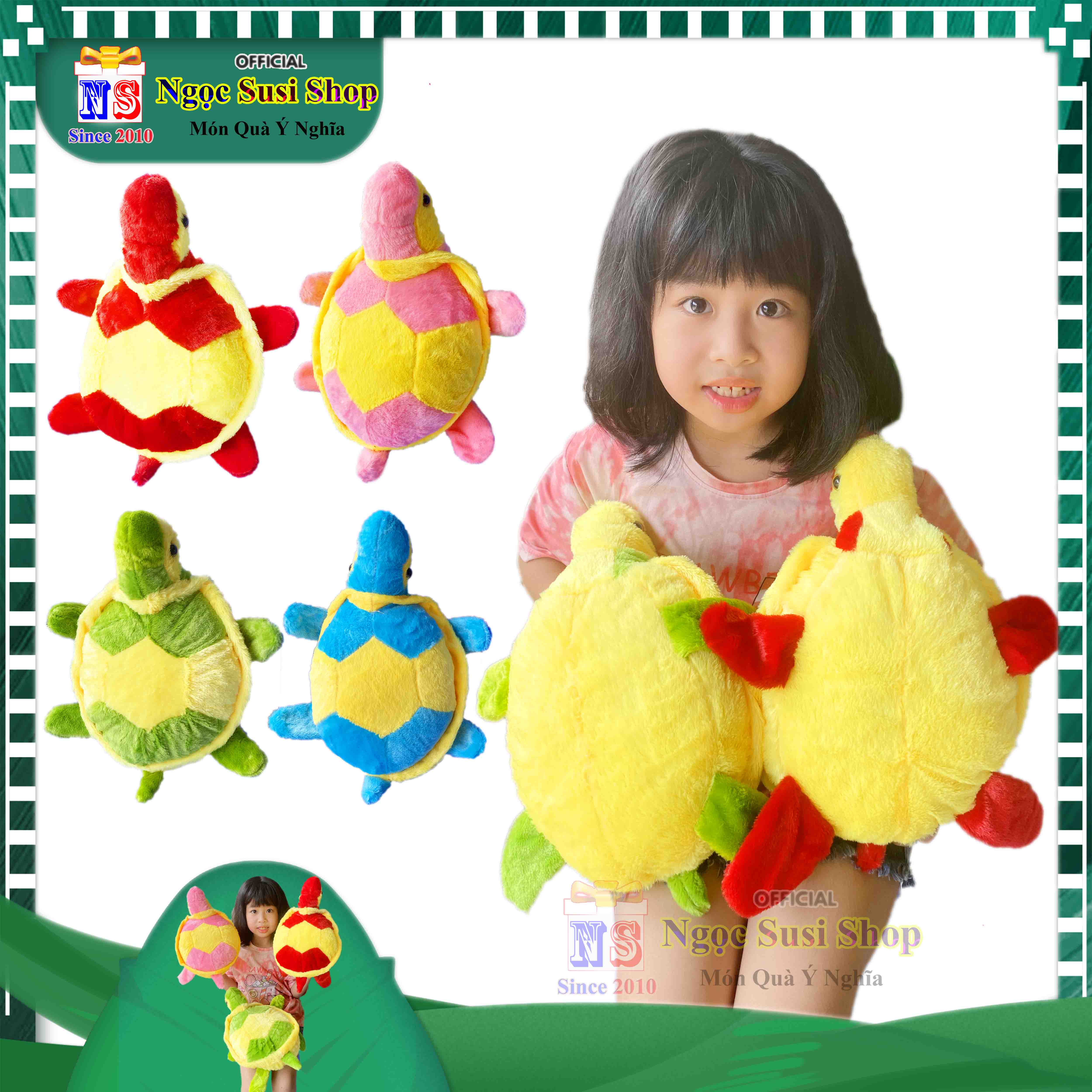 GẤU BÔNG CON RÙA NHỎ CHO BÉ YÊU SIÊU CƯNG - THÚ BÔNG CON RÙA