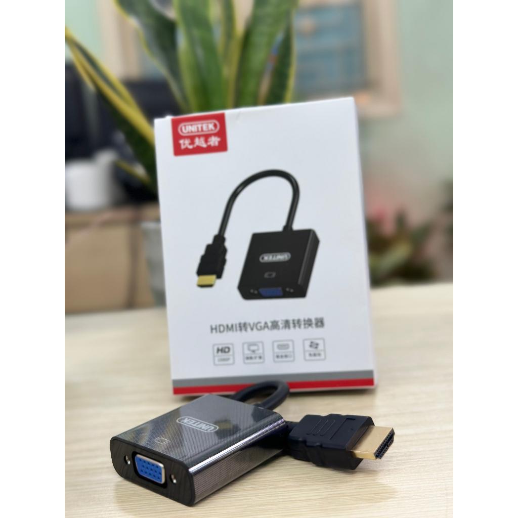 HDMI sang VGA 15cm V128ABK Unitek ( không audio ) - HÀNG CHÍNH HÃNG